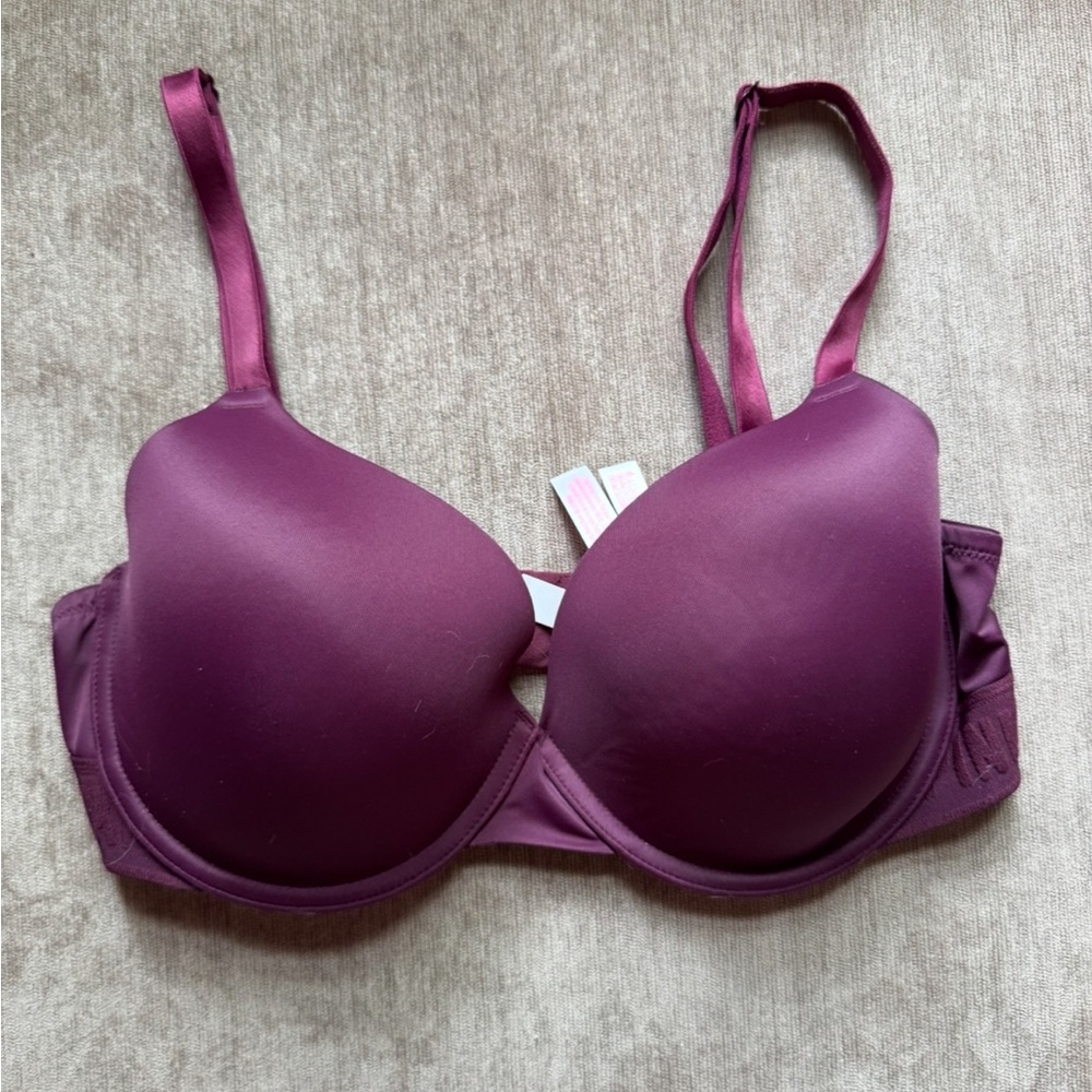 Victoria's Secret Purple T-Shirt Bra with Seamless Comfort